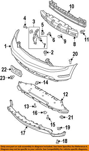 Ford oem ar3z17d957ba bumper cover