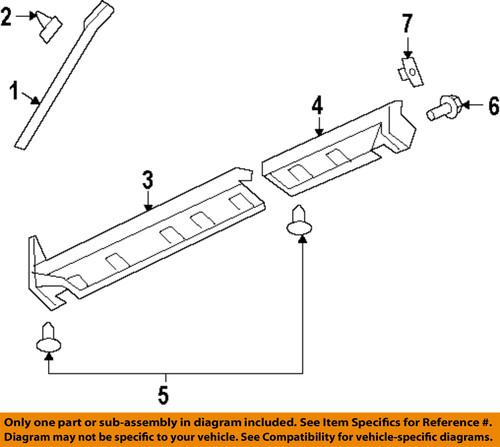 Jeep oem 5116129ac exterior moldings-rocker molding