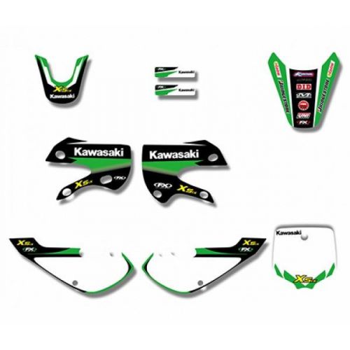 Kawasaki kx65 kx 65 klx 110 klx110 graphics decals kit