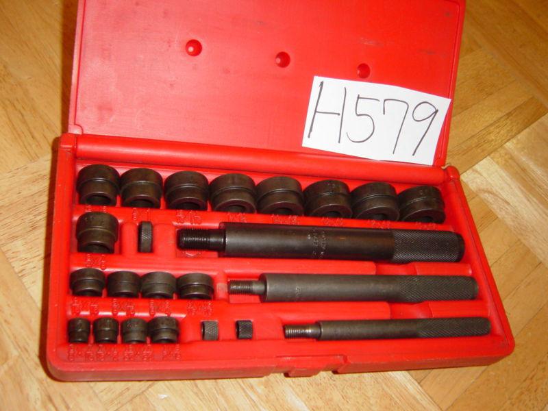 Snap on tools 22 piece standard duty bushing driver set a157c