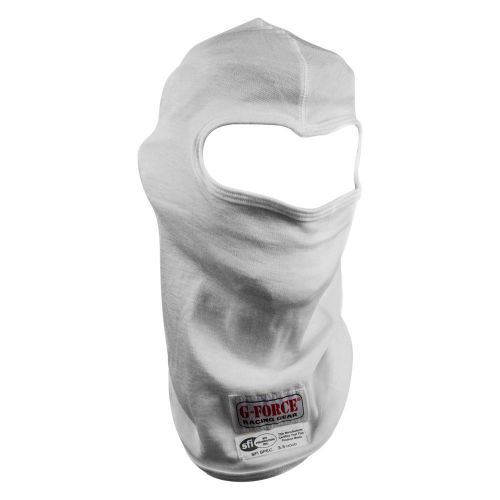 New g-force 41121l1nt natural sfi flame-retardant single layer balaclava eyeport