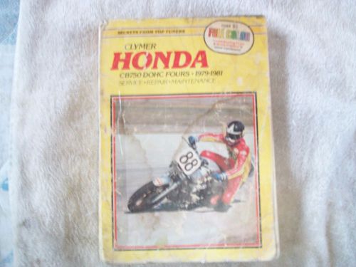 Clymer honda cb750 dohc fours 1979-1981