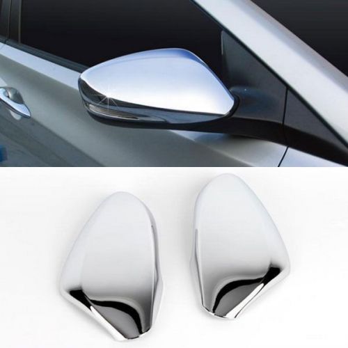 New chrome side mirror cover molding trim k-339 for hyundai accent 2011+