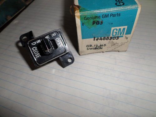 1973 1974 1975 pontiac station wagon nos tailgate window switch catalina bonevil