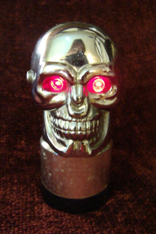 Chrome plated skull shifter knob shift knob alpena shift knob 