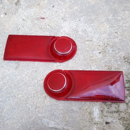 Datsun nissan h130 custom special 6 tail light rear lamp cover lens genuine nos