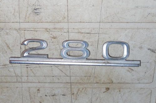 Vintage 68 69 70 71 72 73 74 75 76 mercedes 280 trunk emblem