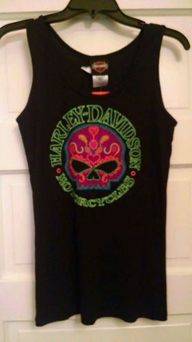 Harley davidson tank top usa ladies medium nwt