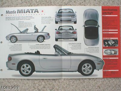 1998 mazda miata imp brochure