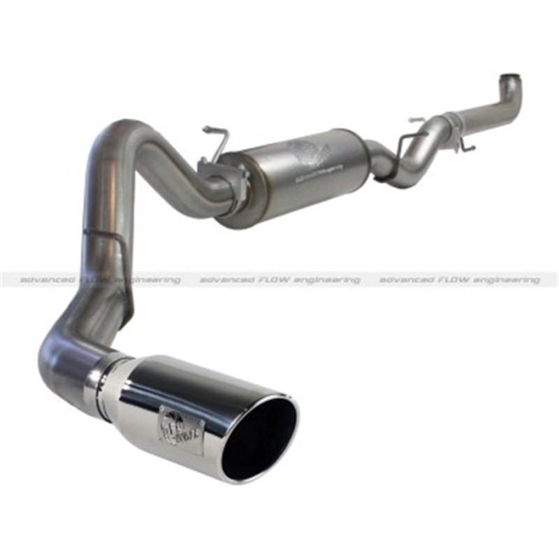 Afe power 49-44003-p machforce xp down-pipe ss-409 exhaust system