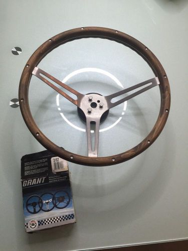 Grant steering wheel walnut gto