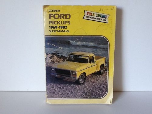 Clymer ford pickup 1969 - 1982 shop manual a248