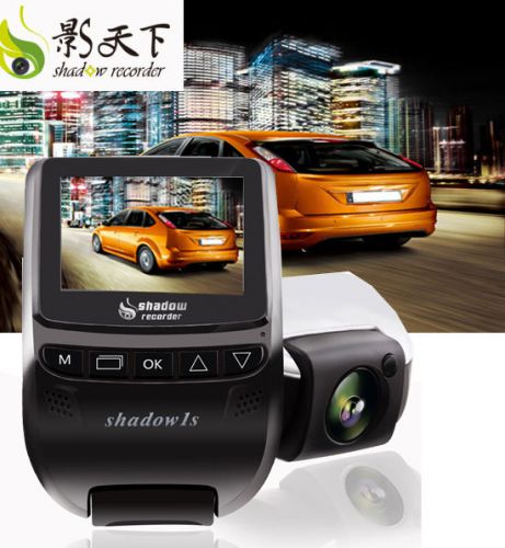 Shadow 1s 2.4&#034; car dash dvr player recorder gps g-sensor wdr 1080p night vision