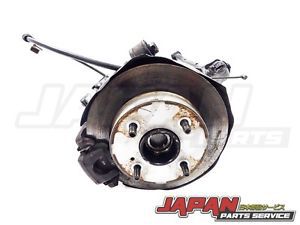 89-98 nissan 180sx 240sx silvia rear left hub brake assembly s13 rps13 ks13