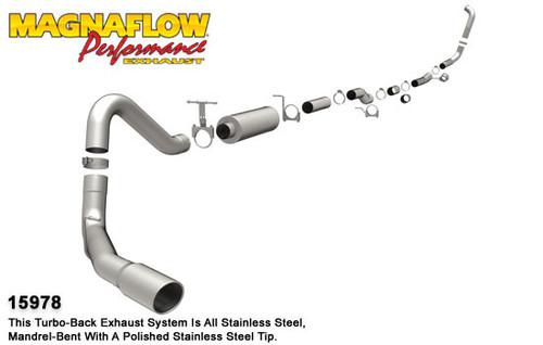 Magnaflow 15978 ford diesel 6.0l diesel, 4in. xl performance diesel exhaust