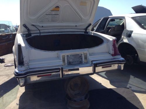 1984 cadillac eldorado biarritz rear bumper