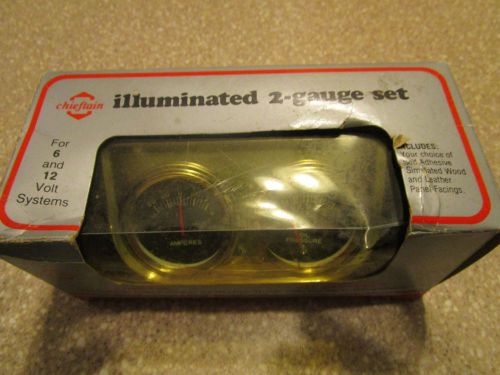 Ammeter oil gauge set chieftain