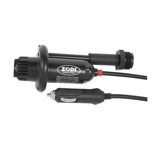 12v pump w/12v plug and wash down hose