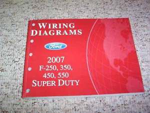 2007 ford f450 electrical wiring diagram manual xl xlt lariat diesel v8 v10