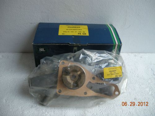 Peugeot 404,504 - water pump - fixed fan - pa 124 - 1202.37 - new - reduced !