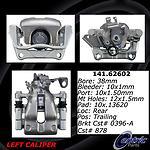 Centric parts 141.62602 rear left rebuilt caliper with hardware