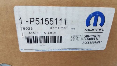 Oem mopar 07-09 dodge nitro liberty 3.7l performance stainless cat-back exhaust