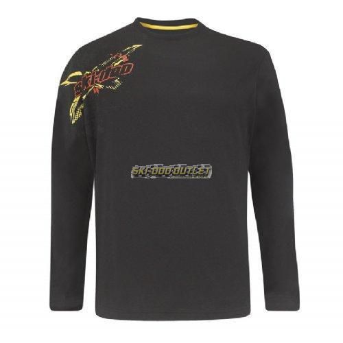 Ski-doo long sleeve t-shirt - black