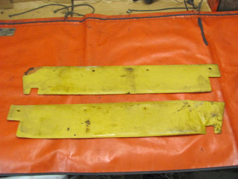 Mg midget, austin healey sprite,rt & lt  inner rocker panel covers. 