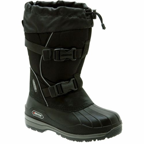 Baffin impact ladies womens winter boots black white