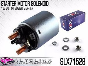 Starter motor solenoid 12v suits mitsubishi type starters 51.5mm dia. slx71528