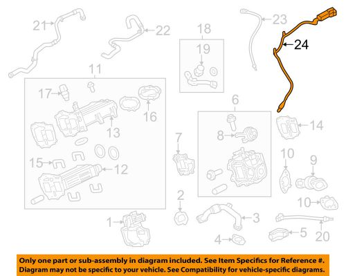 Ford oem 13-16 f-350 super duty powertrain control-temperature sensor dc3z9d378a