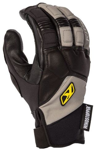 Klim 2016 inversion pro snow snowmobile gloves (pair) gray adult all sizes