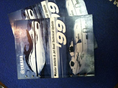 Oem yamaha 1999 water vehicle &amp; jet boat technical update lit-18500-00-99