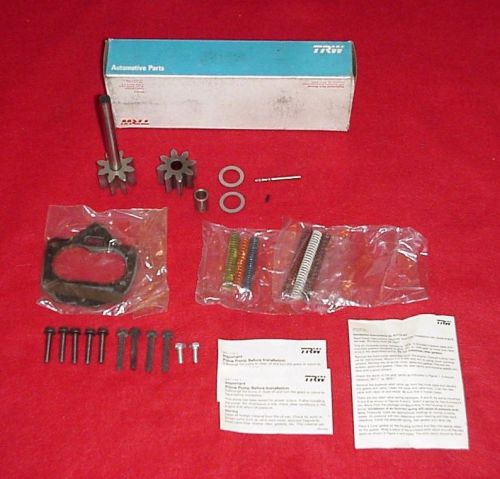 New trw 64-87 buick chevy gmc 300 350 high volume oil pump repair rebuild kit