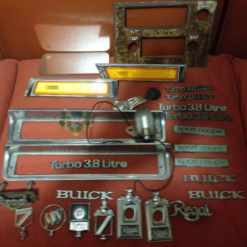 Vintage 1980-84 buick regal turbo parts lot all oem