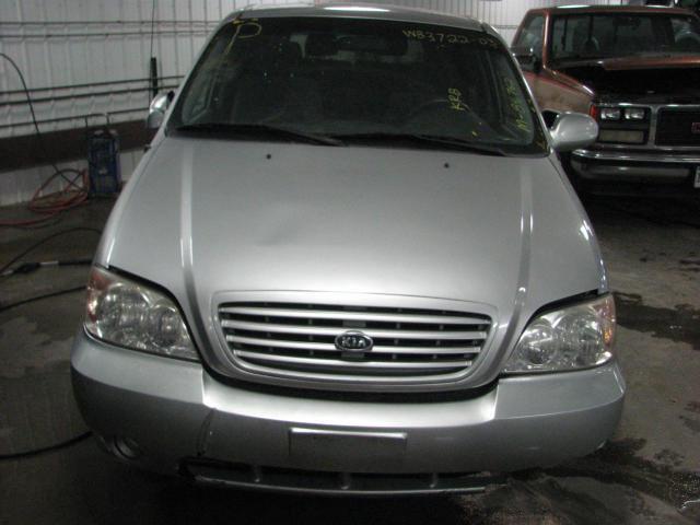 2003 kia sedona rear seat belt & retractor only 3rd row right gray