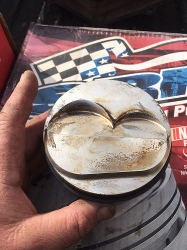 Sbc pistons 4:075 bore 6inch rods 3.750 stroke