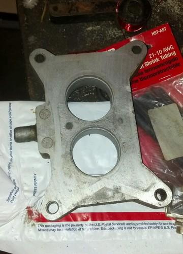 Ford carburetor spacer