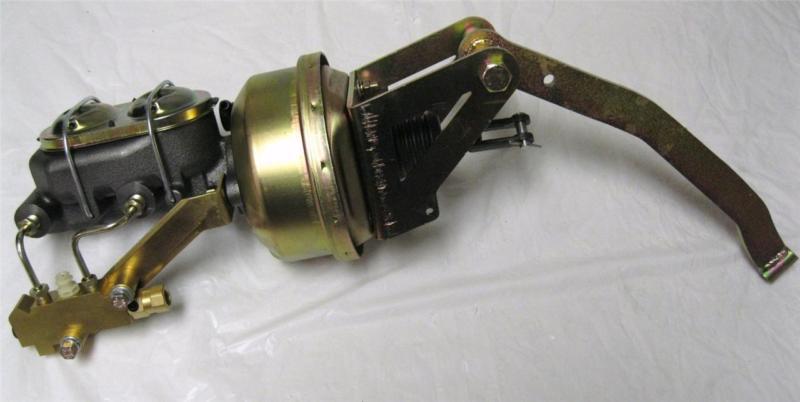 7 inch brake booster & master cylinder swing pedal kit + proportioning valve