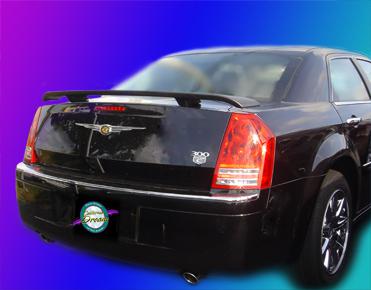 Painted chrysler 300 custom style iii spoiler 2008-2011