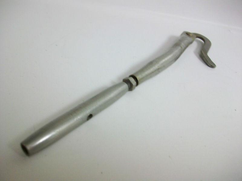 ** 8" stainless stee turnbuckle toggle hook rigging tensioner **