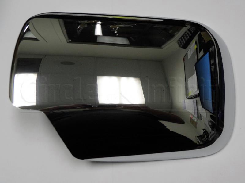 New oem 2004-2010 infiniti qx56 left drivers side mirror cover lh