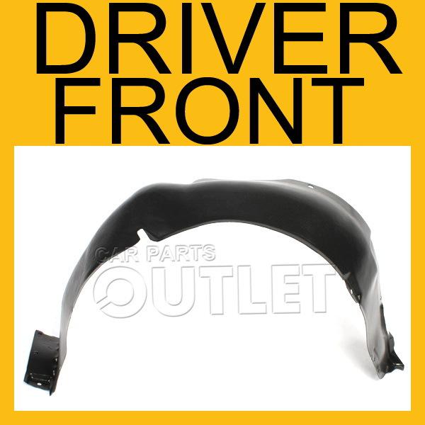 04-06 chevy aveo sedan fender liner gm1248162 splash shield left 05-08 hatchback