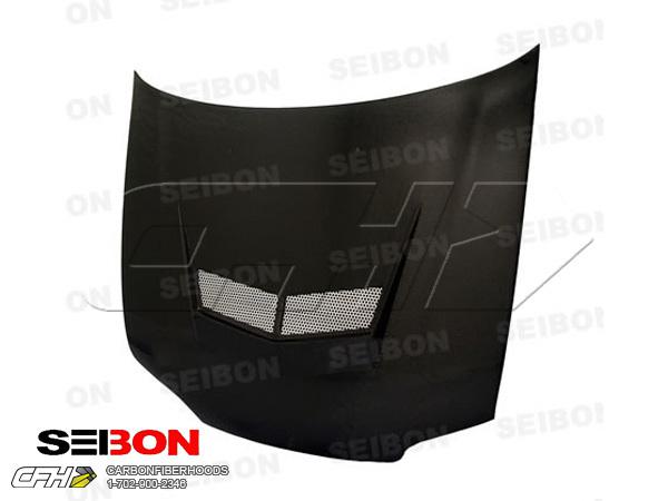 Seibon carbon fiber vsii-style carbon fiber hood kit auto body honda civic 92-95