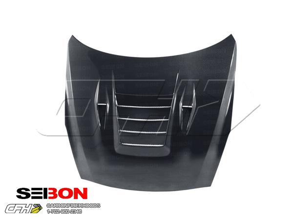 Seibon carbon fiber ds-style carbon fiber hood kit auto body nissan gtr 09-12 sh