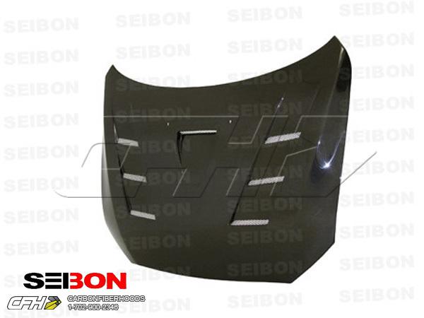 Seibon carbon fiber ts-style carbon fiber hood kit auto body mitsubishi evo 08-1