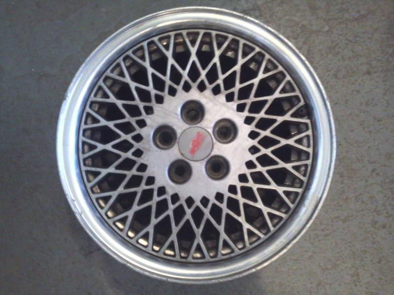 * 15 inch factory alloy rim - chevrolet berretta / corsica / cavalier