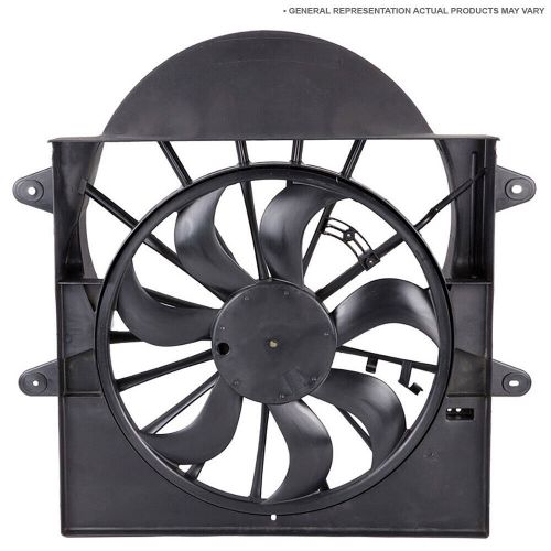 For vw golf jetta fox cabriolet radiator cooling fan assembly tcp