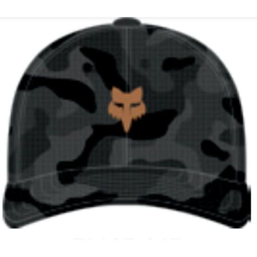 Fox racing head camo tech lightweight flexfit adult mens bi-cycle riding hat