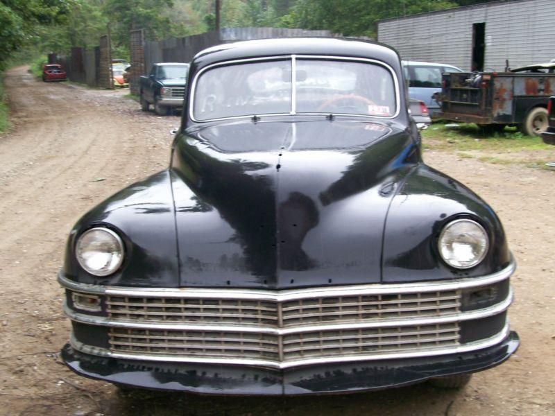 Complete car 1948 chrysler royal with suicide doors parts or project